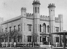 Yuba County Courthouse, circa 1880